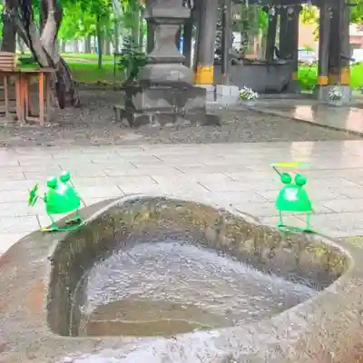 彌彦神社　(伊夜日子神社)の手水舎