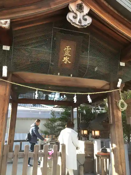 真清田神社の手水舎
