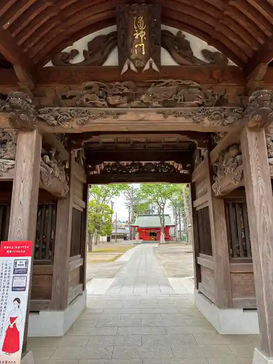 小野神社の山門・神門
