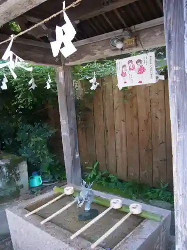 鷲宮神社の手水舎
