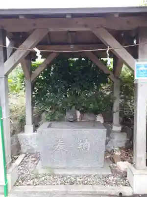 旅立稲荷神社の手水舎