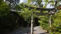 鍬山神社の鳥居