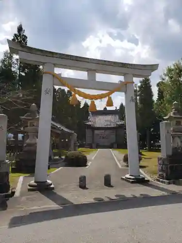 飛騨屋神明社の鳥居