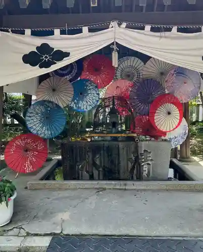 若宮神明社の手水舎