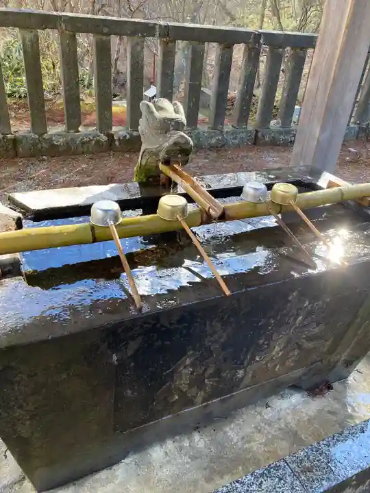 那須温泉神社の手水舎
