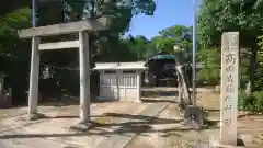 高田波蘇伎神社の鳥居