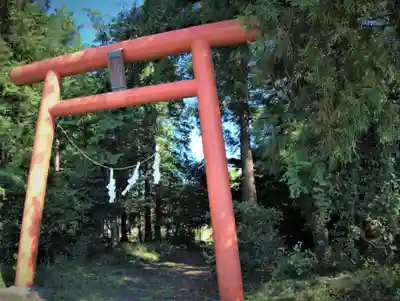 東明神社の鳥居