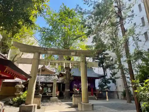 日本橋日枝神社の鳥居