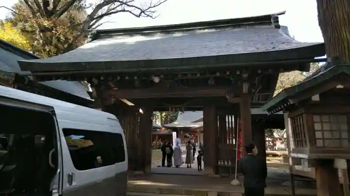 駒形神社の山門・神門