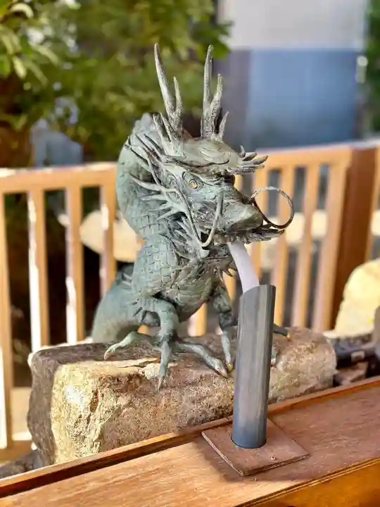 多治速比売神社の手水舎