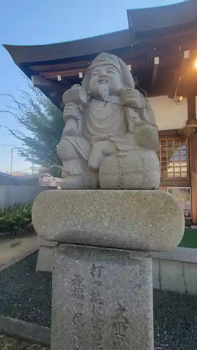 恵美須神社の像