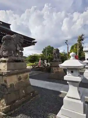 熊野福藏神社の狛犬