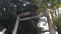 溝旗神社(肇國神社)の鳥居