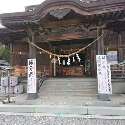 大歳神社の本殿・本堂