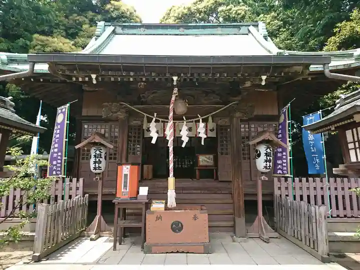 高円寺天祖神社の本殿・本堂