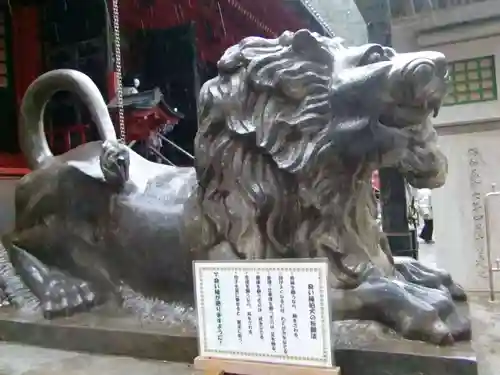 日光二荒山神社の狛犬