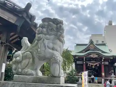 柏神社の狛犬