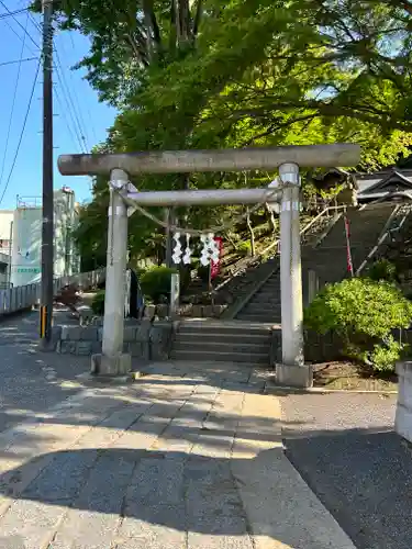 温泉神社〜いわき湯本温泉〜の鳥居