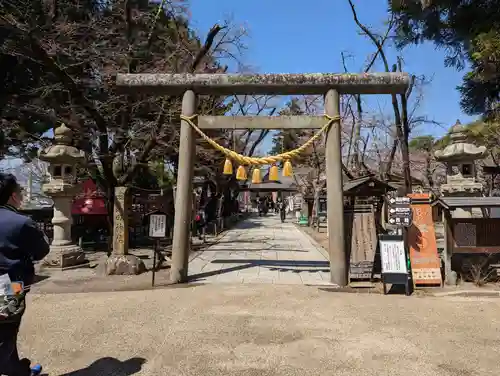 眞田神社の鳥居