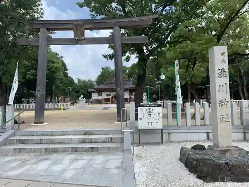 澁川神社（渋川神社）の鳥居