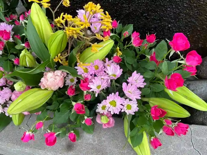 上尾御嶽神社の手水舎