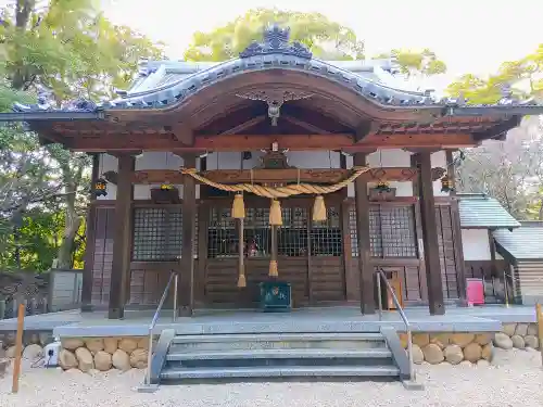鵜森神社の本殿・本堂