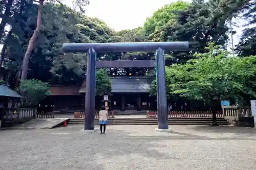 埼玉縣護國神社の鳥居