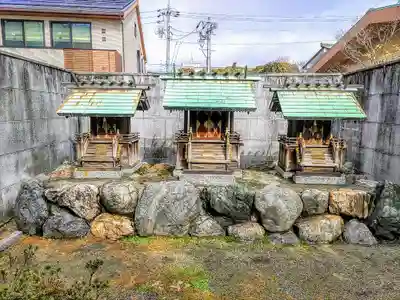 西神明社の本殿・本堂