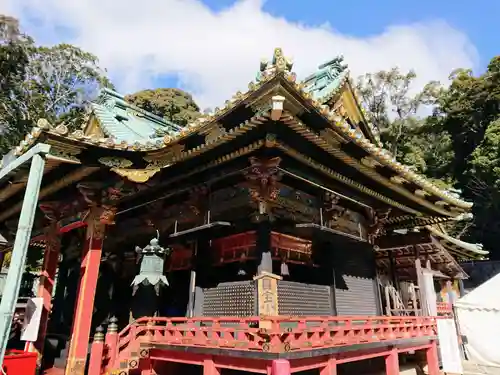 久能山東照宮の本殿・本堂
