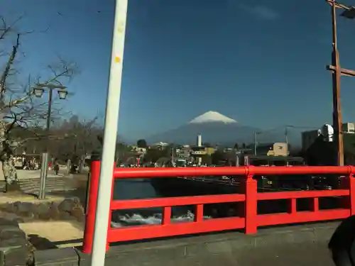 富士山本宮浅間大社の景色