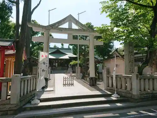 お三の宮日枝神社の鳥居