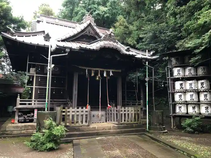 諏訪神社の本殿・本堂
