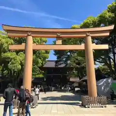 明治神宮の鳥居