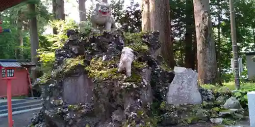 富士山東口本宮 冨士浅間神社の狛犬