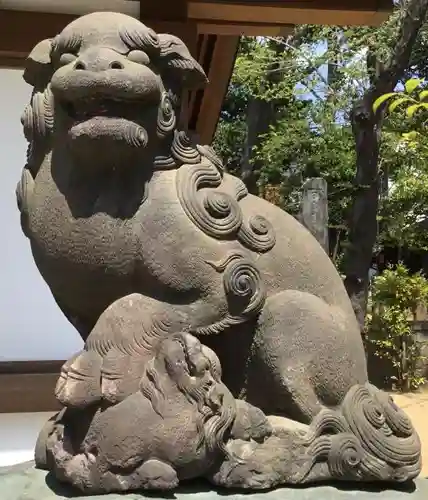 代田八幡神社の狛犬