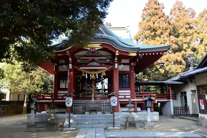 柏諏訪神社の本殿・本堂
