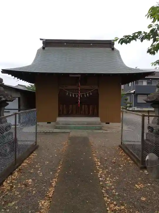 八幡社の本殿・本堂