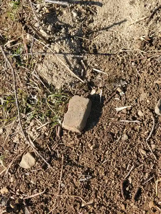 赤見城の祠跡(栃木県)