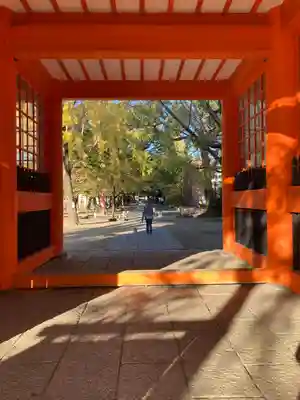 葛飾八幡宮の山門・神門