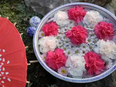 法輪寺の手水舎