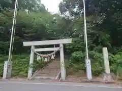 忍山神社の鳥居