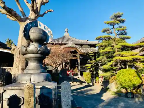 辯天寺の庭園