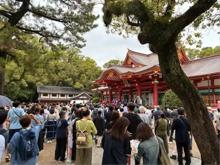 西宮神社のお祭り