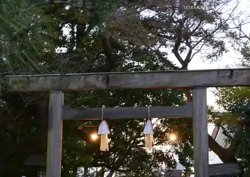 伊勢山皇大神宮の鳥居