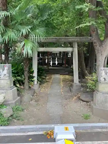 新橋鹽竃神社の末社・摂社