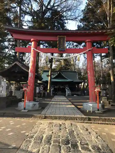 小室浅間神社の鳥居