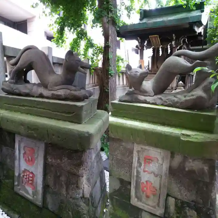 小野照崎神社の狛犬