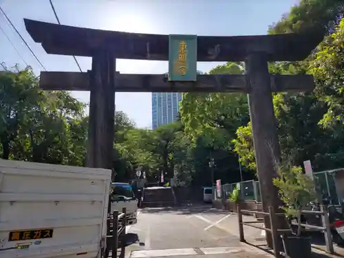 芝東照宮の鳥居