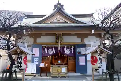 穏田神社の本殿・本堂