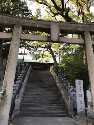 宇夫階神社の鳥居